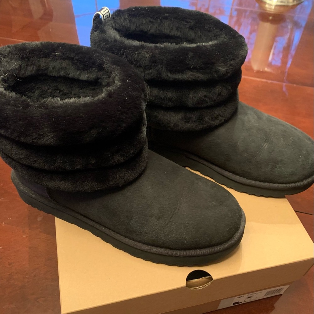 Ugg fluff mini quilted